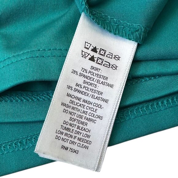 Tommy Bahama Blue Green Active Sporty Skort Women's Size Large | 37-8 - Picture 4 of 6